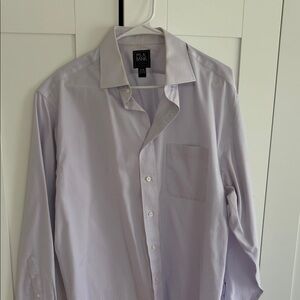 Jos. A. Bank Light Purple pinstripe Dress Shirt